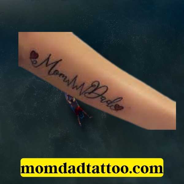 50+ Top MOM DAD TATTOO Download Images 9 MOM AND DAD TATTOO IN HEARTS, MOM DAD TATTOO